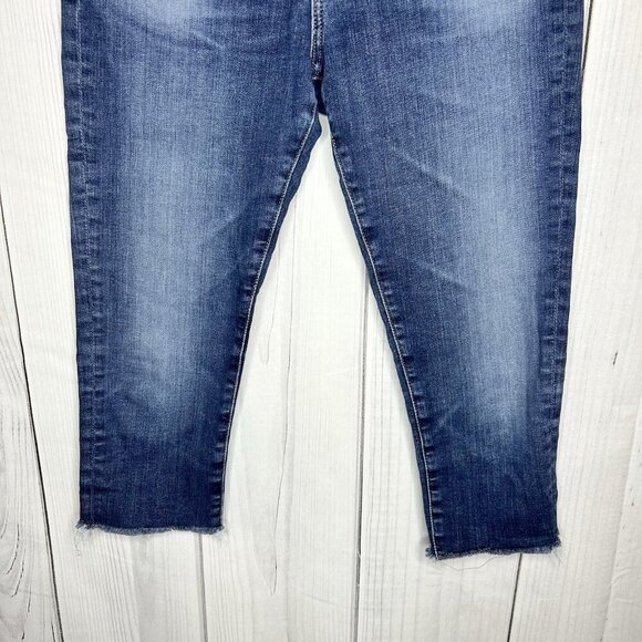 ADRIANO GOLDSCHMIED Farrah Ankle High Rise Skinny Jean AG-ED Denim Blue Size 29R - Picture 3 of 10